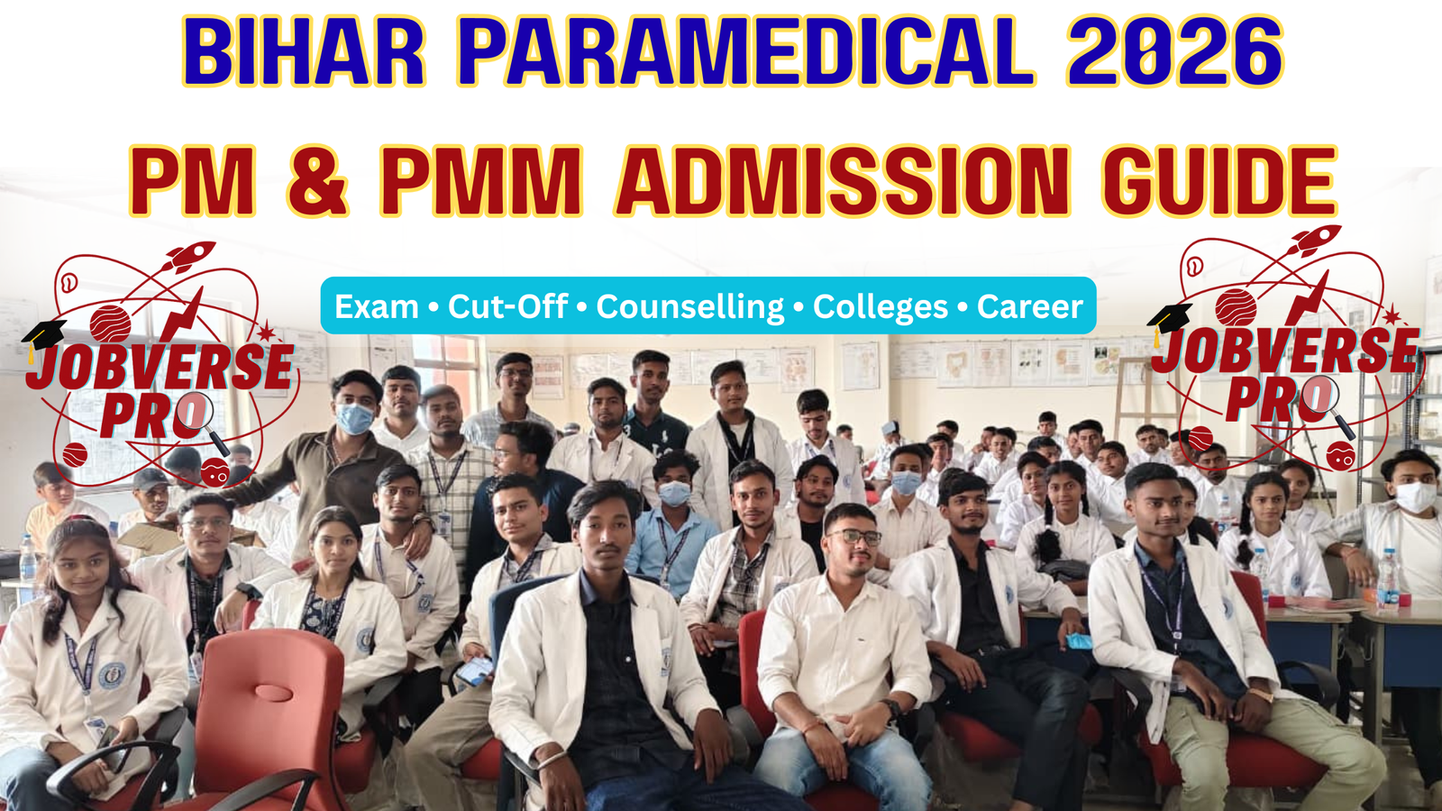 Bihar Paramedical 2026 PM PMM Admission Guide – JobVersePro