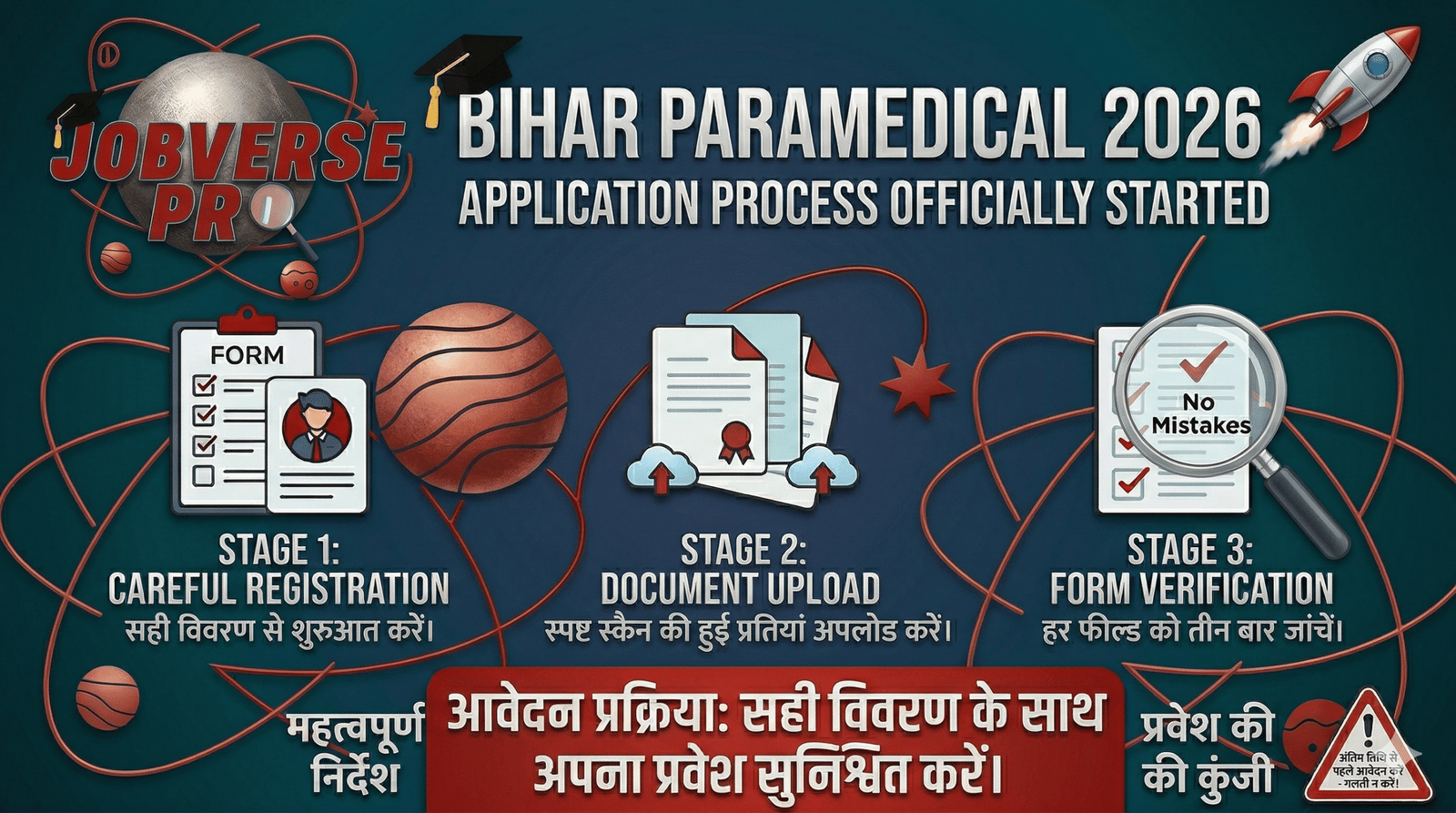 Bihar Paramedical 2026 Online Application Process Dcece(PM / PMM) – Complete Step-by-Step Guide (Form Fill, Documents, Photo Upload, Fee, Mistakes & Strategy) 15 Bihar Paramedical 2026 exam date : Application Date, Last Date, Exam Schedule