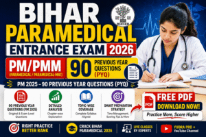 Bihar paramedical 2025 pyq  pdf free