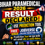 Bihar Paramedical 2026 PM PMM result Guide – JobVersePro